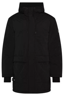 Digel Business Mantel ultraleichter Frühlings Parka Schwarz