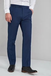 Next Dehnbund Hose Formelle Stretchhose Dunkelblau/Blau