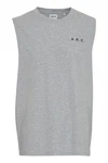 !Solid Tank-Top SDMElamdro Streetwear Hellgrau/Grau