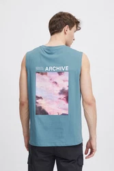 !Solid Tanktop SDMElandro Pastell/Blau/Hellblau/Türkis