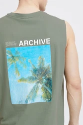 !Solid Tanktop SDMElandro Dunkelgrün/Grün/Hellgrün