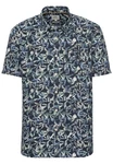 camel active Kurzarmhemd Blau/Hellblau