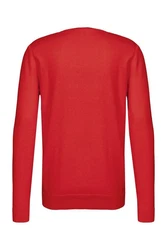 Gentlemen's Corner Strickpullover George Rot/Dunkelrot