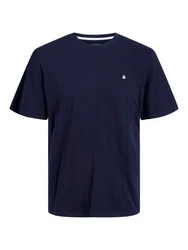 Jack & Jones T-Shirt JJEPAULOS TEE SS CREW NECK NOOS PLS Dunkelblau