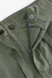 Next Chinoshorts Shorts Dunkelgrün/Khaki/Grün