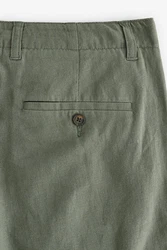 Next Chinoshorts Shorts Dunkelgrün/Khaki/Grün