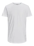 JACK & JONES T-Shirt JJENoa Grau/Hellgrau