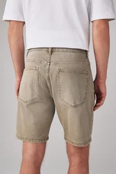 Next Jeansshorts Denimshorts Khaki/Beige