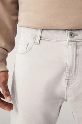 Next Jeansshorts Denimshorts Grau/Weiß/Khaki/Creme/Beige