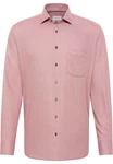 Eterna Langarmhemd MODERN FIT NON IRON Rosa/Lila/Rot