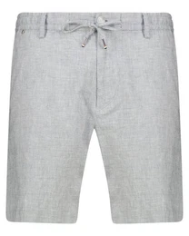 Shorts Herren Shorts KANE mit Leinen Regular Fit (1-tlg)