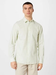 SELECTED HOMME Langarmhemd hellgrau