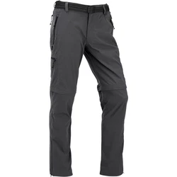 Maul Sport Funktionshose Zipp-Off Hose Omtaria XT Dunkelgrau/Hellgrau/Khaki/Grau