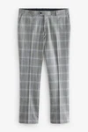Next Anzughose im Slim-Fit Grau/Hellgrau