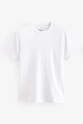Next Essential T-Shirt im Muscle-Fit Weiß