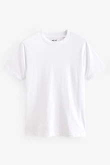 Next Essential T-Shirt im Muscle-Fit Weiß