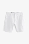 Next Jeansshorts Denimshorts Weiß/Creme