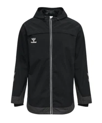 hummel Sweatjacke hmlLEAD All Weather Jacke Schwarz/Dunkelgrau
