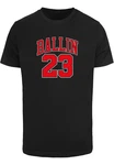 Mister Tee Ballin 23 Tee Schwarz/Dunkelrot/Braun/Rot