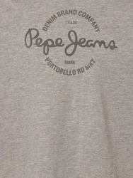 Pepe Jeans T-Shirt Craigton Grau/Beige/Braun