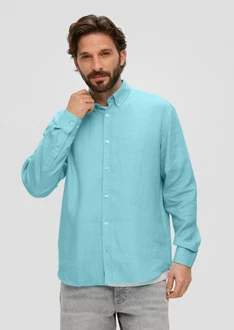 s.Oliver Langarmhemd mit Button-Down-Kragen s.Oliver Langarmhemd mit Button-Down-Kragen