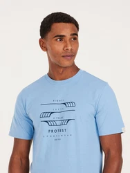 Protest Kurzarmshirt PRTRIMBLE T-Shirt Herren Shirt Dusk Blue