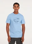 Protest Kurzarmshirt PRTRIMBLE T-Shirt Herren Shirt Dusk Blue
