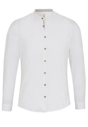 Hatico Trachtenhemd PURE MIKO Hemd slim fit Langarm wei/blau/wei/grn