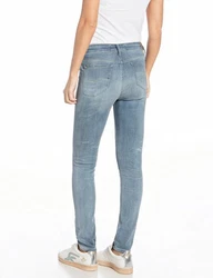 Replay Skinny-fit-Jeans Blau/Grün/Hellblau/Weiß