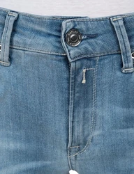 Replay Skinny-fit-Jeans Blau/Grün/Hellblau/Weiß