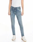 Replay Skinny-fit-Jeans Blau/Grün/Hellblau/Weiß