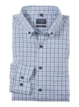 OLYMP Langarmhemd Modern-Fit Luxor Hellblau/Grau/Dunkelblau/Türkis/Blau