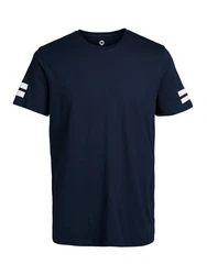 Jack & Jones T-Shirt Boro (12116021) dunkelblau/wei (12116021)