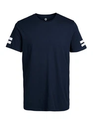 Jack & Jones T-Shirt Boro (12116021) dunkelblau/wei (12116021)