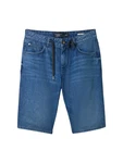 TOM TAILOR Relax-fit-Jeans Morris Jeansshorts Blau/Dunkelblau/Hellblau