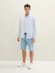TOM TAILOR Relax-fit-Jeans Morris Jeansshorts Hellblau/Blau