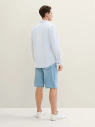 TOM TAILOR Relax-fit-Jeans Morris Jeansshorts Hellblau/Blau