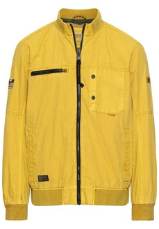camel active Outdoorjacke mit Stehkragen Gelb