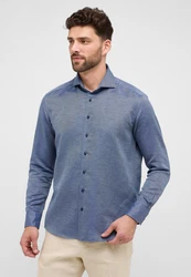 Eterna Langarmhemd COMFORT FIT Dunkelblau/Blau/Hellblau/Grau