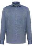 Eterna Langarmhemd COMFORT FIT Dunkelblau/Blau/Hellblau/Grau
