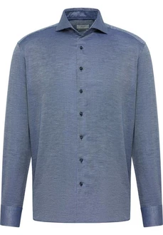 Eterna Langarmhemd COMFORT FIT Dunkelblau/Blau/Hellblau/Grau