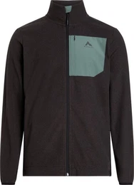 Fleecejacke He.-Unterjacke Conna II M MELANGE/BLACK NIGHT