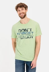 camel active T-Shirt Hellgrün/Grün/Dunkelgrün