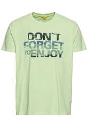 camel active T-Shirt Hellgrün/Grün/Dunkelgrün