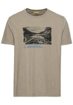 camel active T-Shirt Khaki/Braun/Beige/Grau