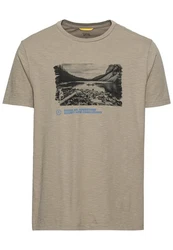 camel active T-Shirt Khaki/Braun/Beige/Grau