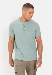 Henleyshirt aus zertifiziertem Organic Cotton