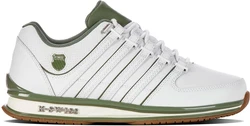K-Swiss Rinzler Herren Sneaker Weiß/Creme/Dunkelgrün/Hellgrau/Hellgrün/Grün