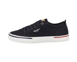 Pepe Jeans Herren Sneaker Kenton Smart Dunkelblau/Hellblau