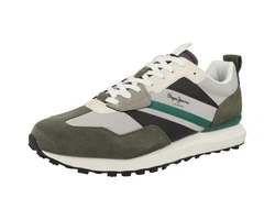 Pepe Jeans Foster Heat Herren Sneaker Dunkelgrün/Grün